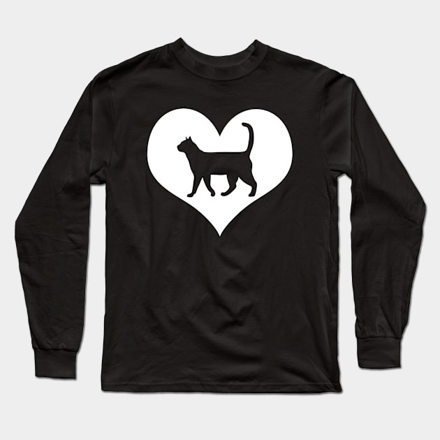 I Love Cats Long Sleeve T-Shirt by LunaMay